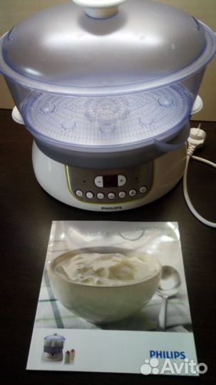 Йогуртница с функцией пароварки Philips