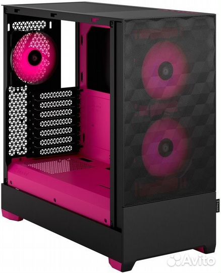 Корпус компьютерный Fractal Design Pop Air RGB Magenta (FD-C-POR1A-03)
