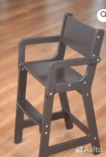 Высокий детский стул