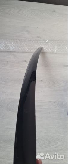 Сабля на капот Ford Focus 2 рестайлинг, черная