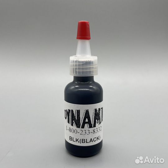 Краска для тату Dynamic Black контурная
