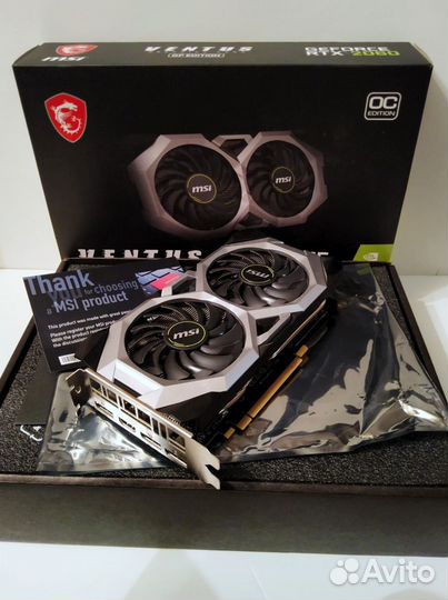 MSI GeForce RTX 2060 ventus GP 6gb