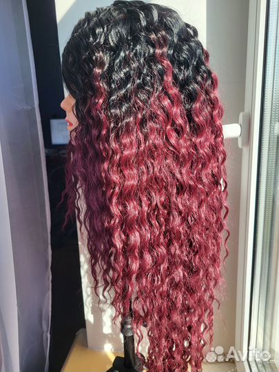 Новые парики афрокудри и натуральный