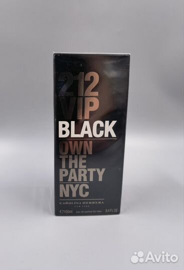 212Vip Black Carolina Herrera 100ml