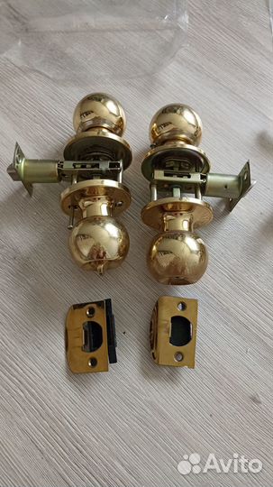 Ручки дверные, защёлки, комплектующие