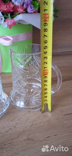 Фужеры бокалы графин хрусталь