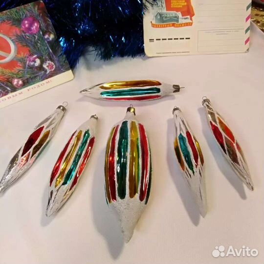 Елочные игрушки СССР