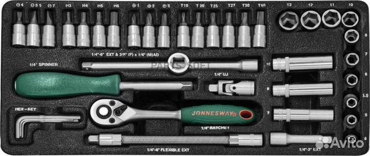 Jonnesway S04H2141S S04H2141S набор головок торцев