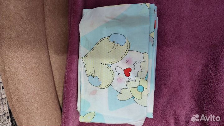 Комплект постельного белья в детскую кроватку