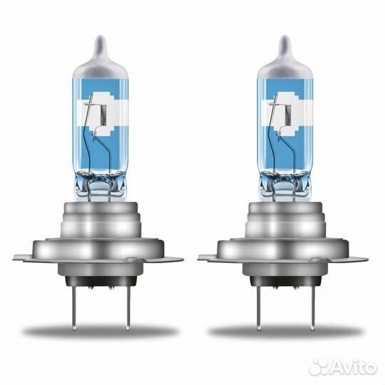 Автолампа, 2шт. osram H7 55 PX26d+150 night laser