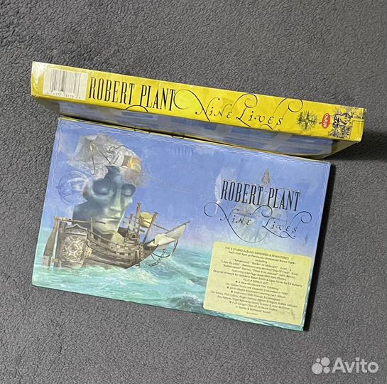 Robert Plant: Nine Lives 9CD + 1DVD Box Set