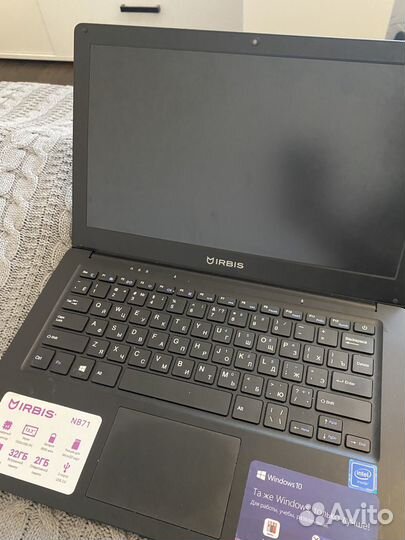 Ноутбук irbis nb71