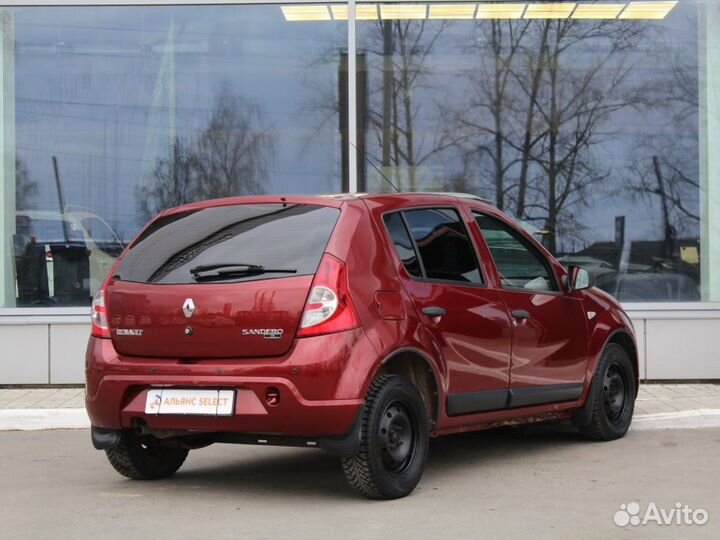Renault Sandero 1.6 МТ, 2011, 104 800 км