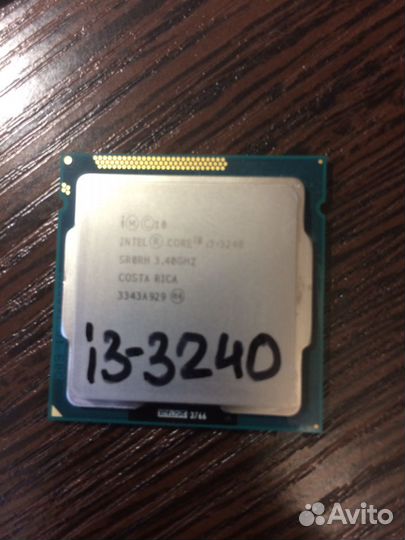 Процессоры 1155 Core i3-3240 3.4GHz 2-ядр/ 4-пот