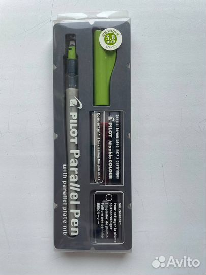 Перьевые ручки pilot Parallel Pen, 3.8 и 1,5 мм