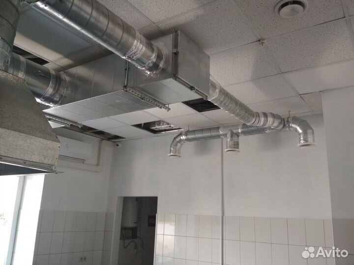 Монтаж вентиляции и кондиционирования в Ростове