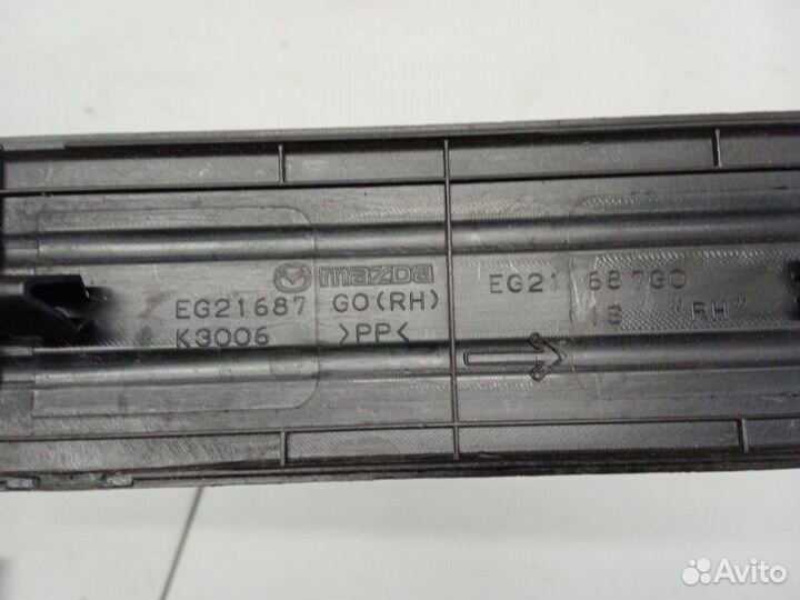 Накладка порога задняя правая Mazda Cx7 2007-2012