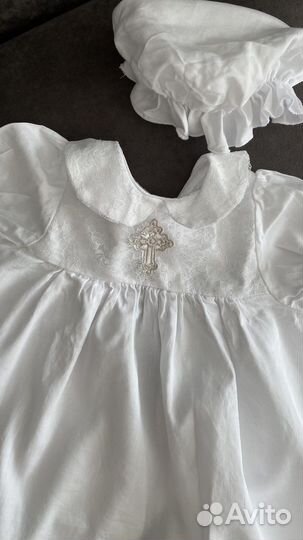 Крестильный набор для девочки новый