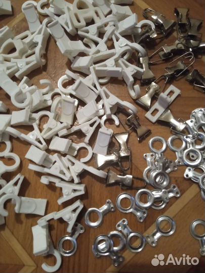 Крючки для штор, ванную