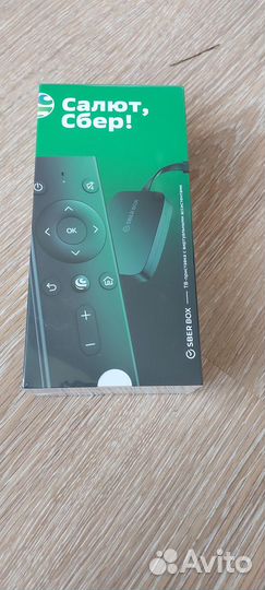 Smart tv приставка sber-BOX