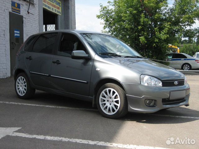 Kalina 1 - Накладка переднего бампера 