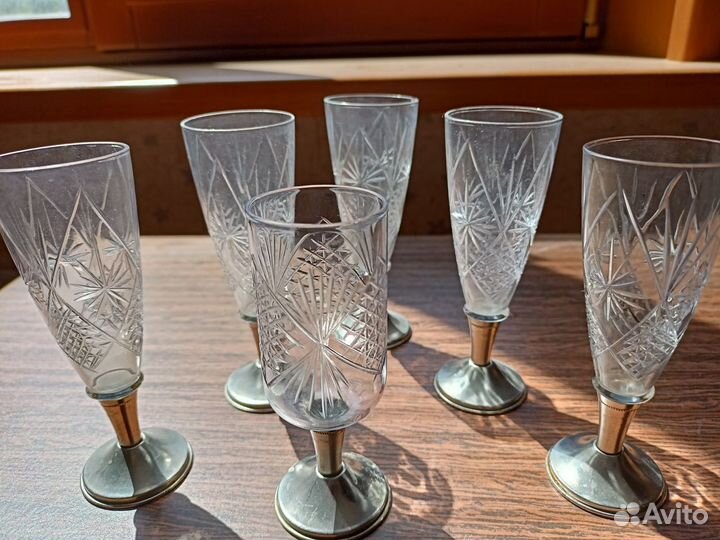 Бокалы, рюмки, стаканы, фужеры