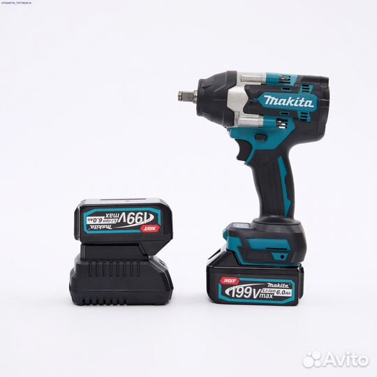 Гайковерт Makita 700Нм c двумя АКБ новый