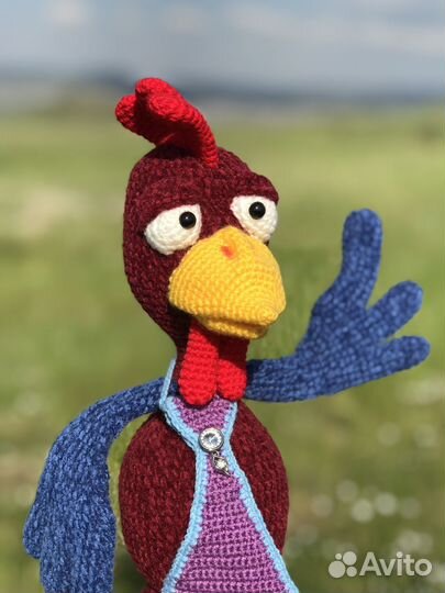 Подарок мужчине начальнику, игрушка петух босс