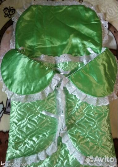 Конверт на выписку летний