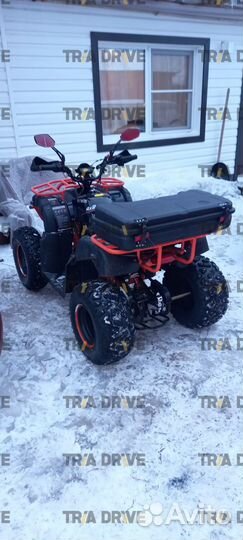 Кофр PZ 1000 на квадроцикле 125куб