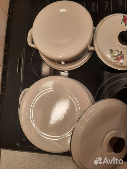 Кастрюля эмалированная СССР