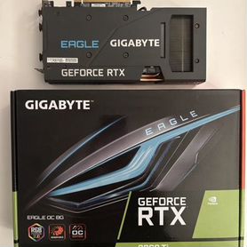 Видеокарта 3060 ti Gigabyte Eagle