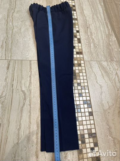 Школьный форма с брюками для девочки