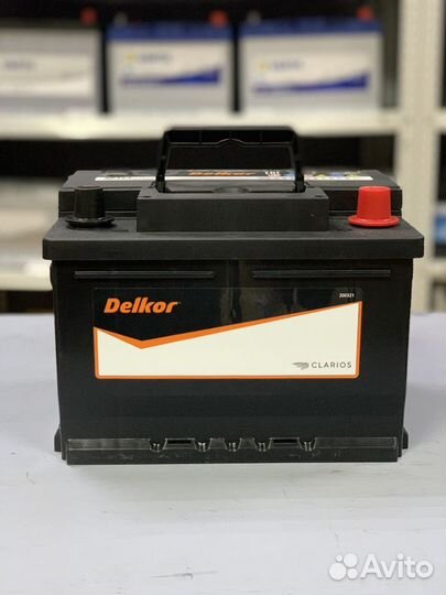 Аккумулятор Delkor 61ач на форд фокус