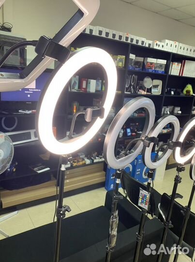 Кольцевые лампы все размеры