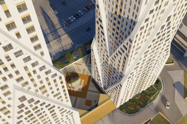 2-к. квартира, 66,4 м², 6/31 эт.