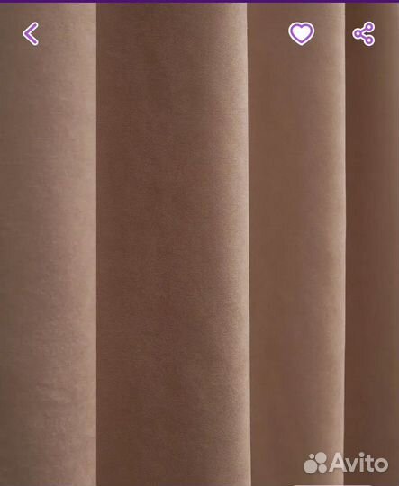 Готовые шторы с подхватами Разные Новые 2 шт