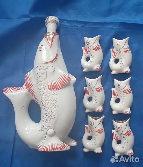 Фарфоровые рыбки СССР