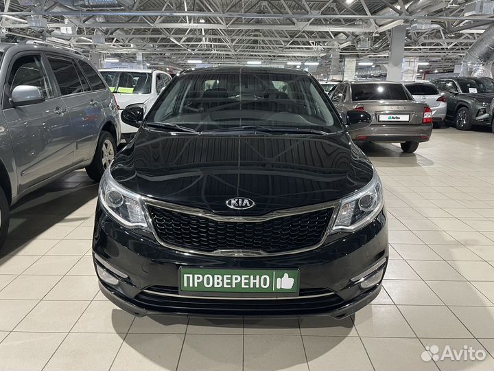 Kia Rio 1.6 МТ, 2016, 109 250 км