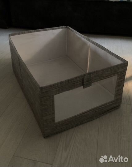 Набор из трех коробок для хранения