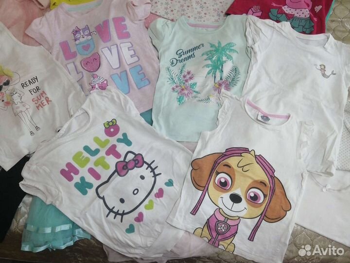 Вещи пакетом на девочку