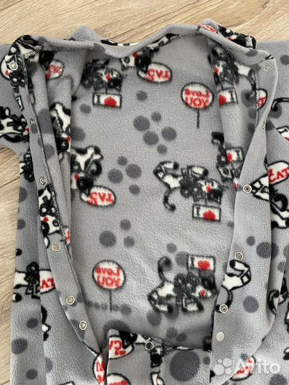 Флисовый комбинезон