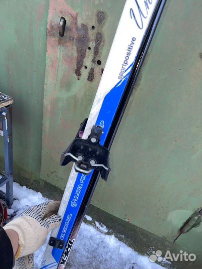 Лыжи беговые 195 см