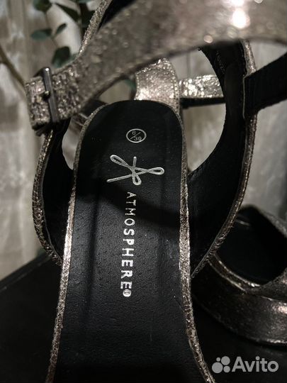 Туфли металлик