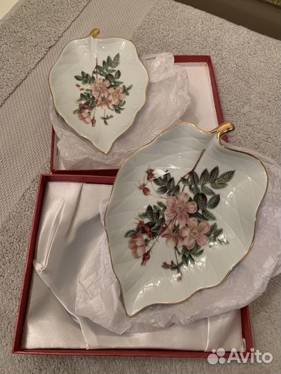 Фарфоровая посуда Royal Porcelain блюда Листья