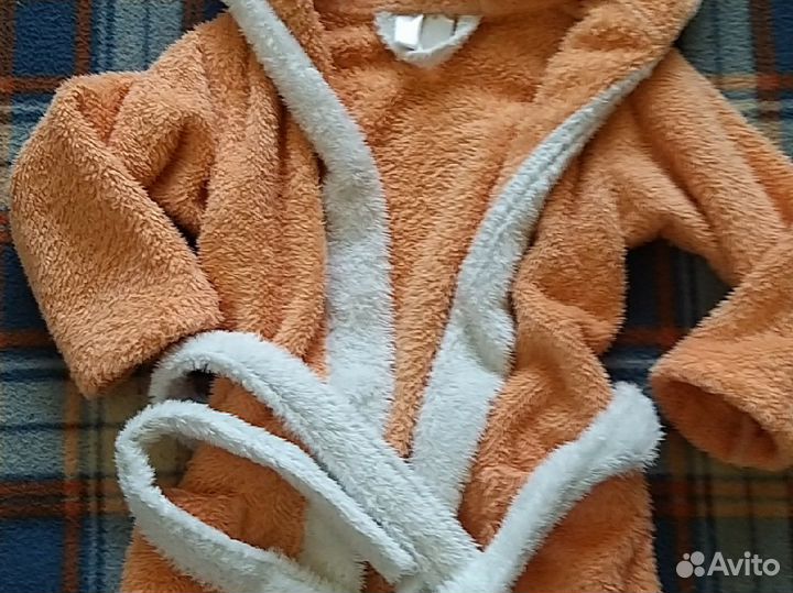 Детский махровый халат