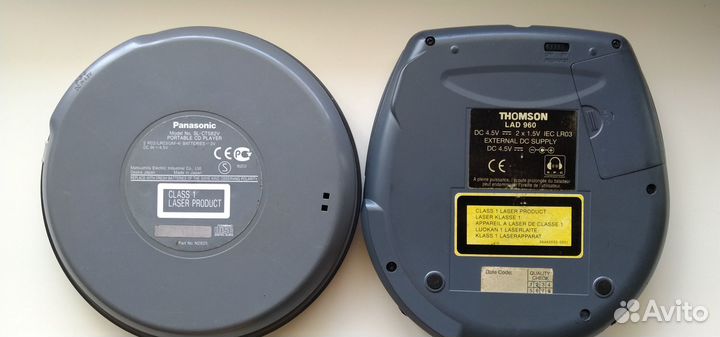 CD MP3 плеер Panasonic SL-CT582V и Thomson LAD960