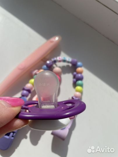 Пустышка avent 6 18 месяцев