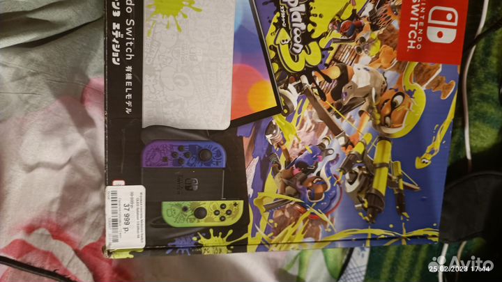 Nintendo switch oled с играми