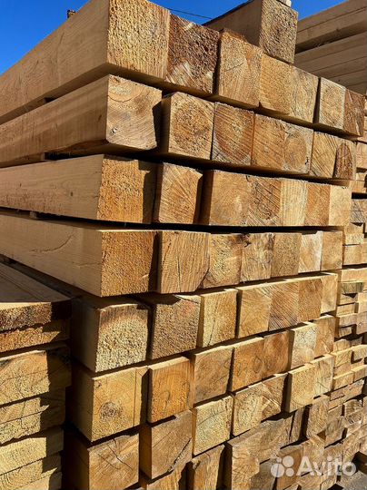 Доска обрезная 25х150х6000мм 1 сорт ГОСТ